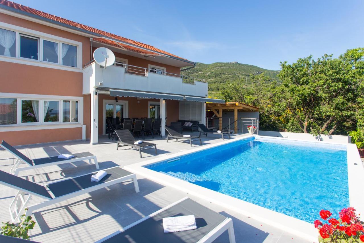 Villa Ivano With Sea&Mountain View Kaštel Stari Exterior foto
